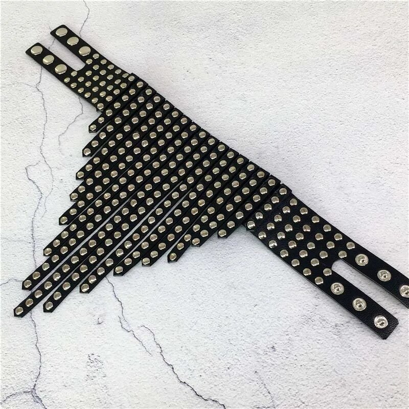 Sexet O-ring Choker Sort Justerbar Læder Punk Metal Kvinder Choker Kitty Halsbånd Underdanig Halskæder Fetish Slave Valentine's Bondage Gear_voghion.com