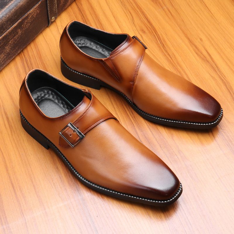 Men's Dress Oxford Formal Leather Shoes for Men_voghion.com