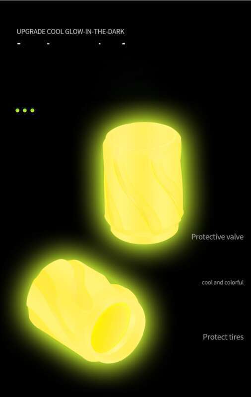 New Luminous Valve Cap For Electric Vehicles, Motorcycles, And Tires_voghion.com