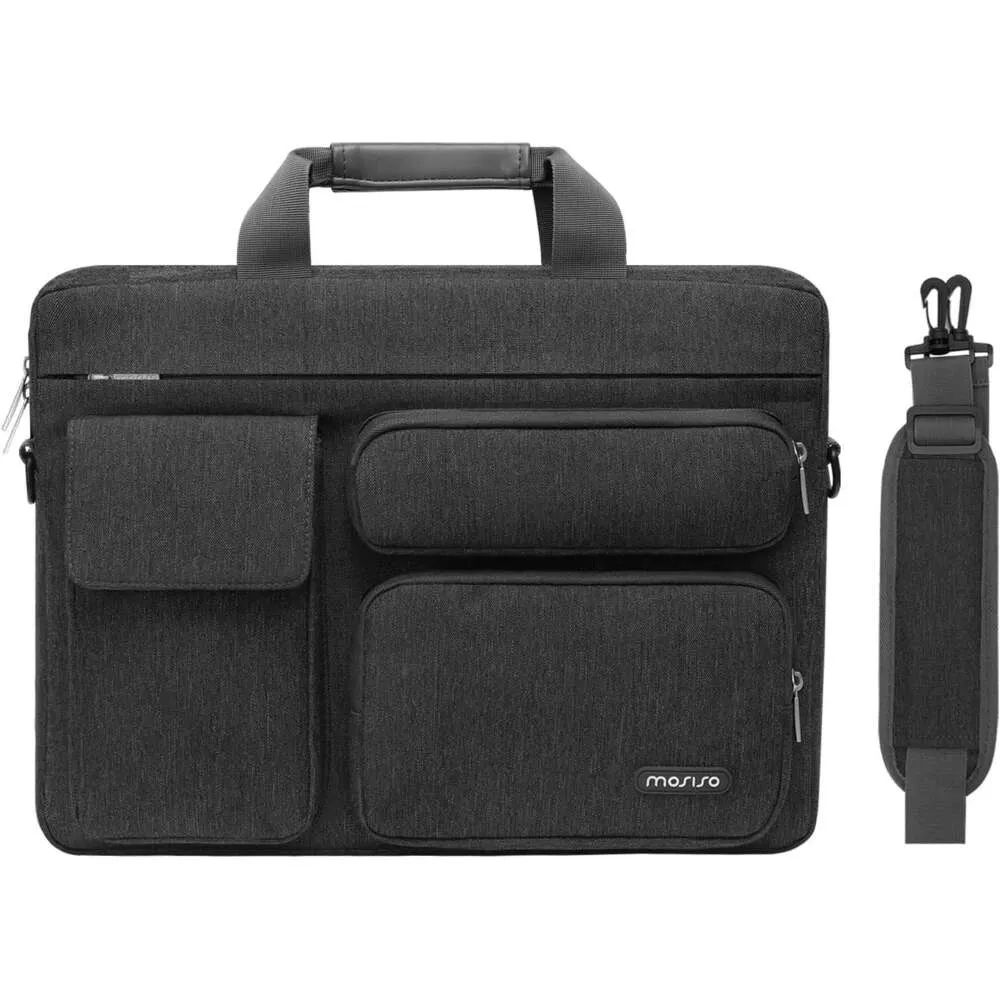 Borsa per laptop più recente 13 14 15 16 17 pollici per Book Air Pro M1 M2 M3 Custodia per notebook da ufficio Custodia da viaggio per computer a tracolla_voghion.com