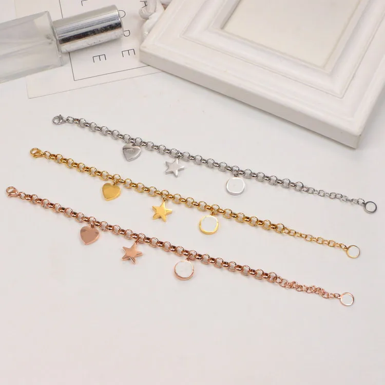 L107 Stile Designer Lettera Pendente Nes Placcato Oro Cristallo Donne Nozze Festa Gioielli Accessori Doppio Cuore_voghion.com