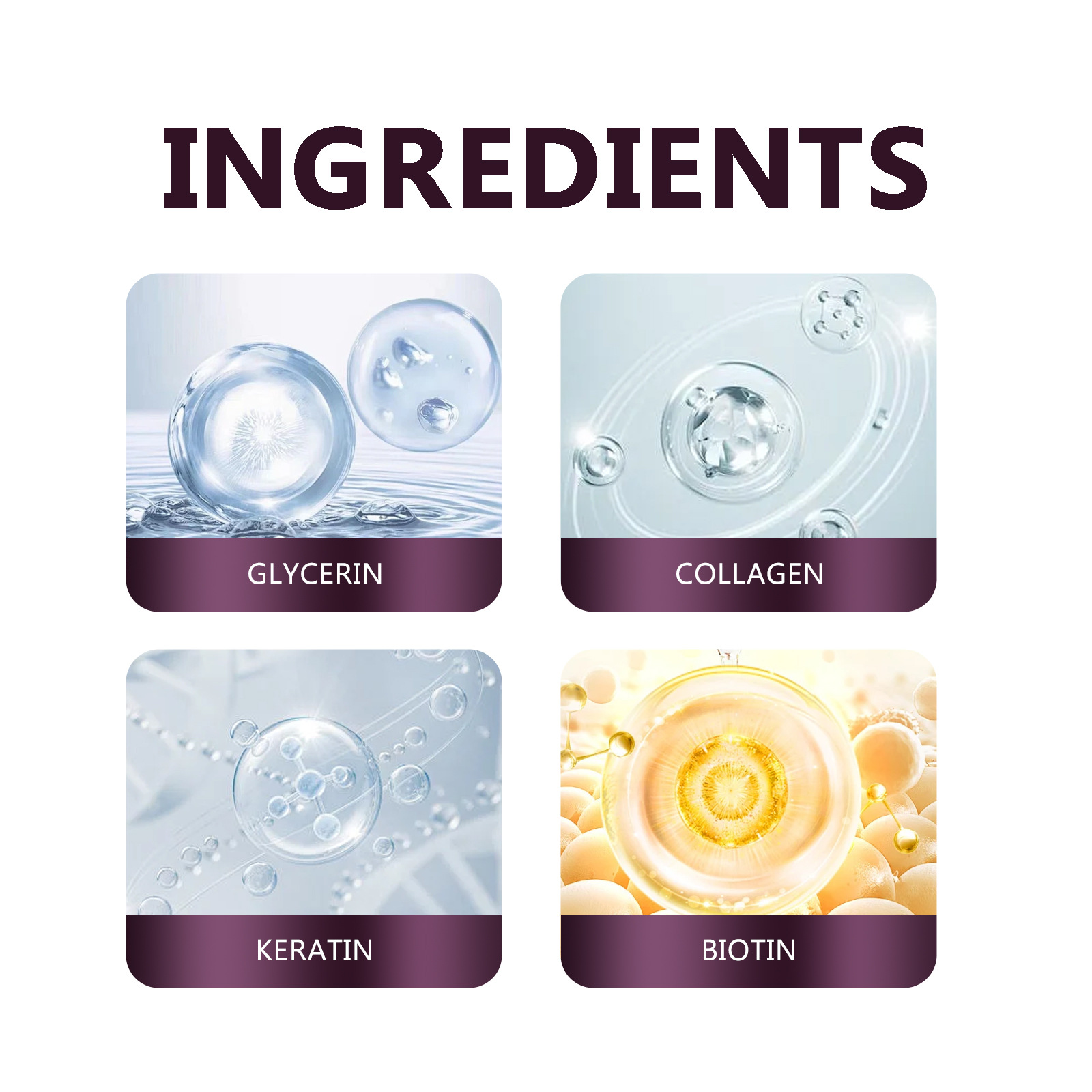 WIYUN Creme für dichtes Haar Spendet Feuchtigkeit an den Haarwurzeln, stärkt das Haar, verhindert Haarausfall und festigt das Haar für flauschiges, weiches, glänzendes und dichtes Haar._voghion.com