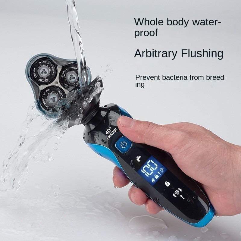 Electric Shaver 4D For Men Electric Hair Clipper USB Rechargeable Professional Hair Trimmer Hair Cutter_voghion.com