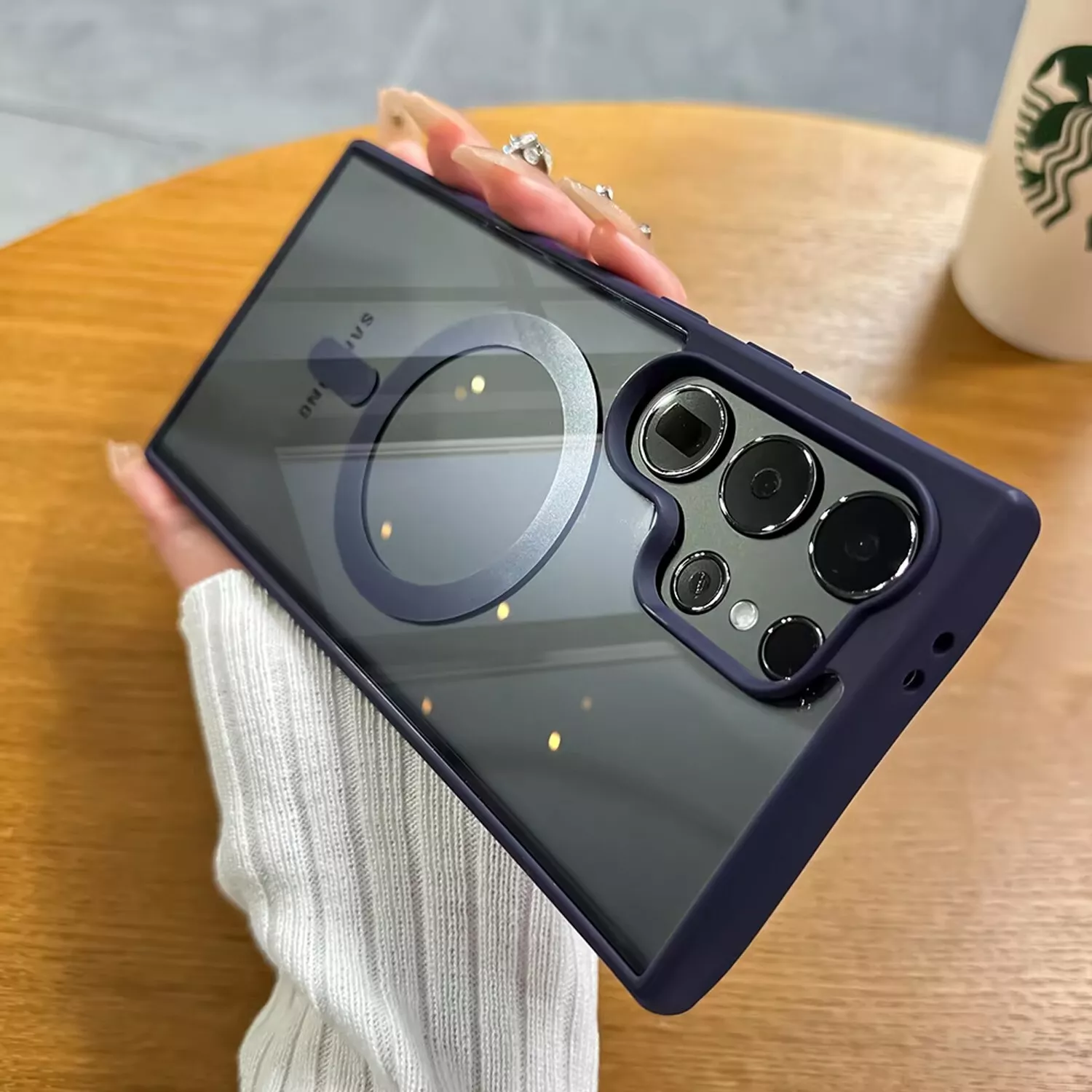 For Samsung Galaxy S25 Ultra S24 S23 S22 Fe Case Shockproof Mag.safe Cover Screen_voghion.com