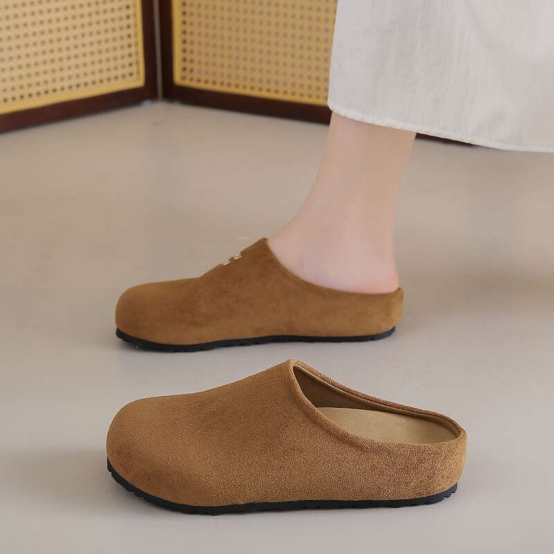 Women's Mary Jane Burkon Skullcap, Versatile, One-legged Loafers_voghion.com