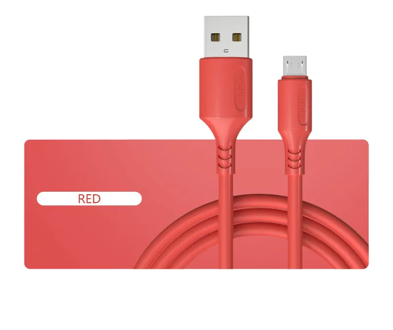 Câble de charge magnétique liquide pour téléphone portable Android Type-C, charge rapide, câble micro USB Type-C_voghion.com