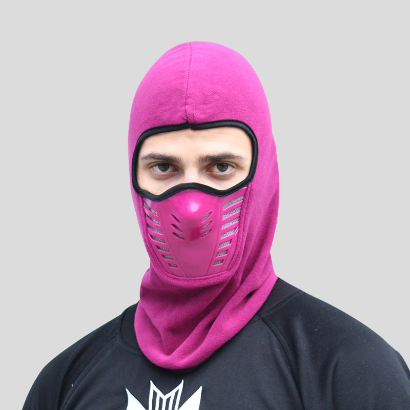 Unisex Winter Men's Women's Cycg Ski Sports Outdoor Face Protection CS Head Cover Mask For Cold And Thick Warm Fleece_voghion.com