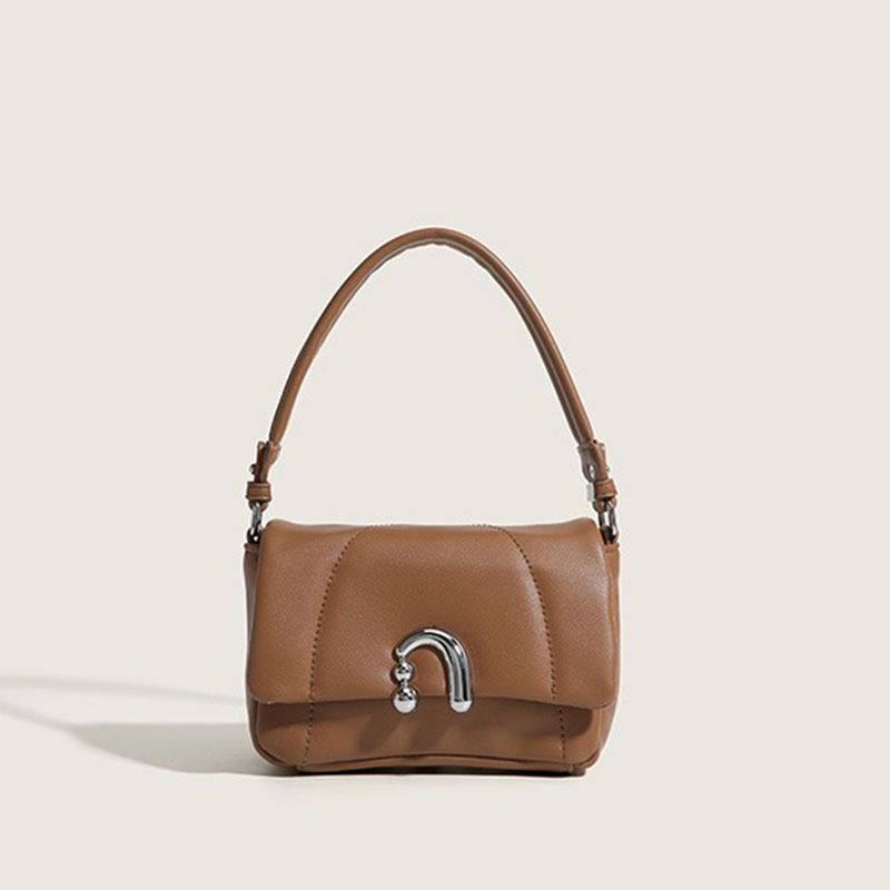 Élégant Blumen-Rolltasche für Damen, neue Mode-Handtasche 2024, einfache kleine quadratische Tasche, vielseitige_voghion.com