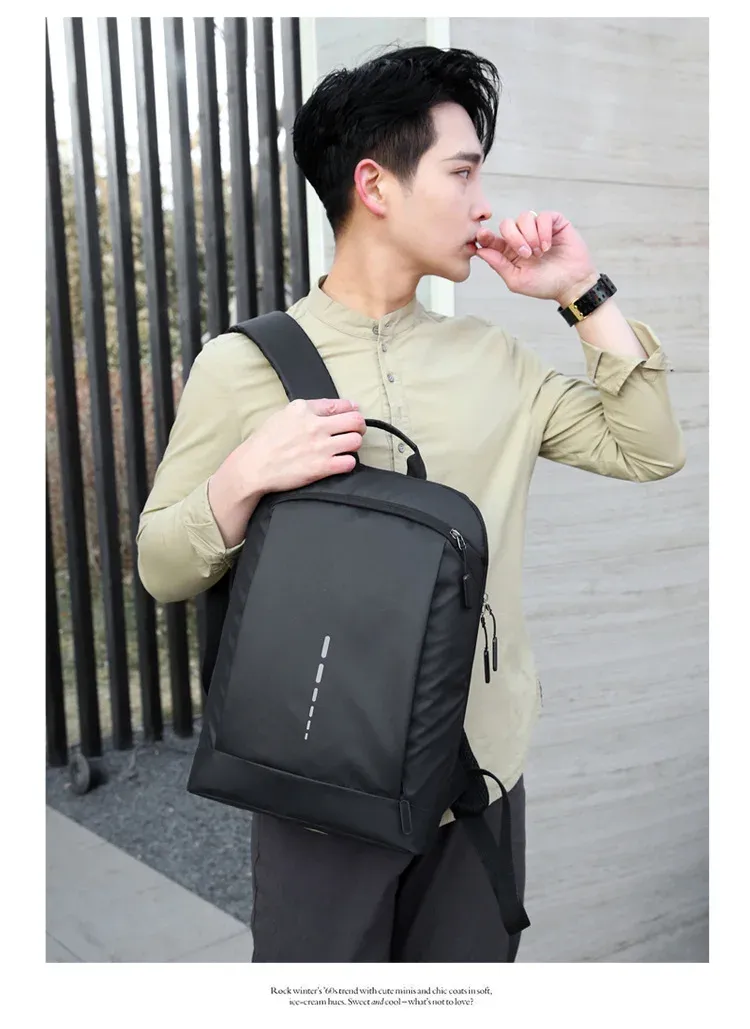 Waterproof Ultra Lightweight Back For Men Backpacks Book Bag Men's Stylish 15.6 Notebook Backpack_voghion.com