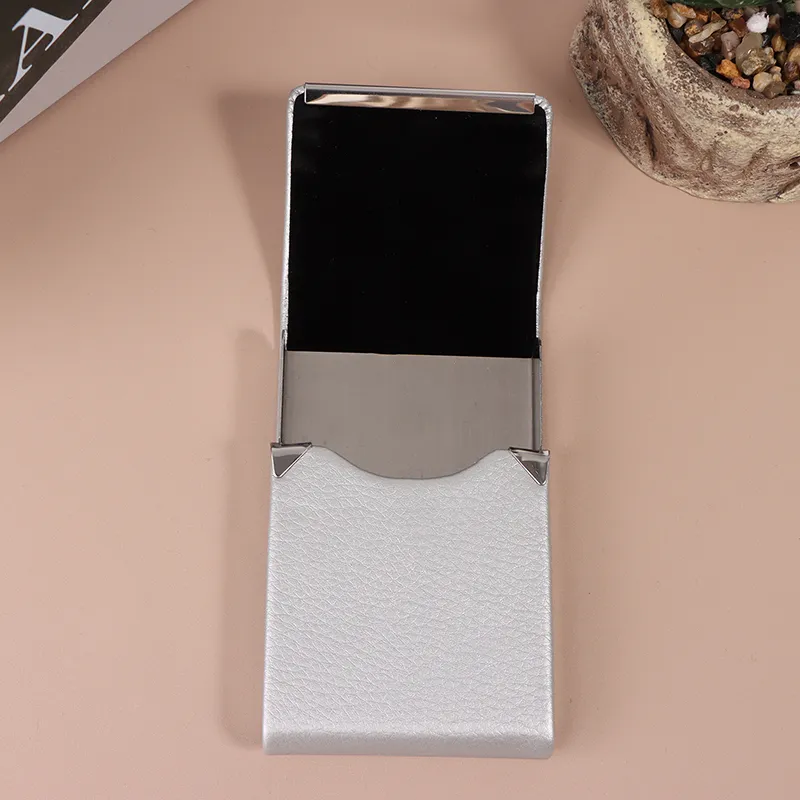 New Credit Purse Anti-theft Case With Cover For Cards ID Smart Card Holder Mini Wallet_voghion.com