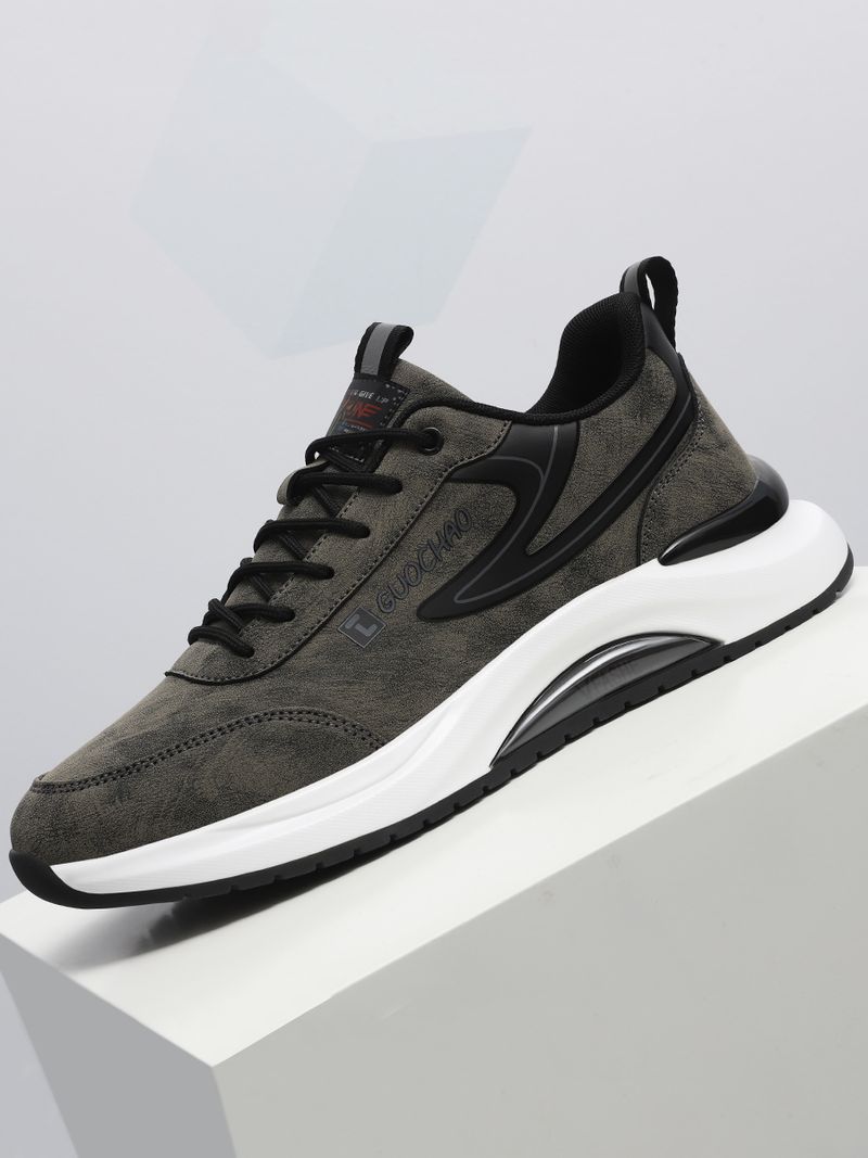 Herfst 2024 nieuwe trend veelzijdige heren sport casual leren oppervlak zwart ademend geurbestendige schoenen heren_voghion.com