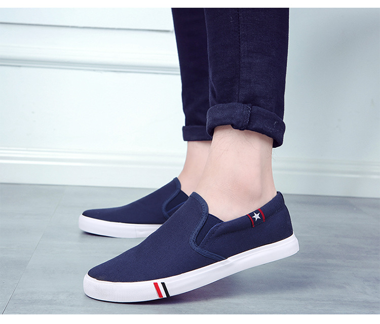 Herren Canvas Schuhe, Bequeme Slipper Für Frühling Und Herbst_voghion.com
