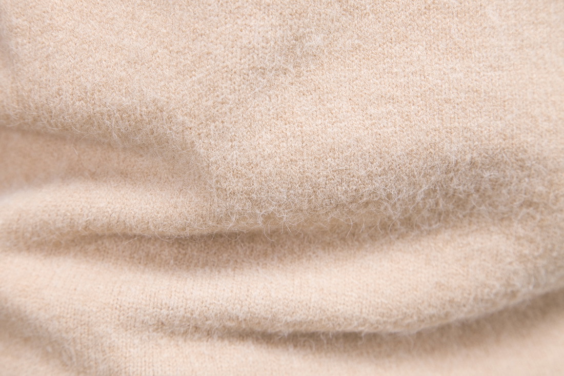 Hierscht a Wanter Nei Einfarweg Strickwueren Moud Laangärm Héichhalspullover Hären Ënnerlag_voghion.com