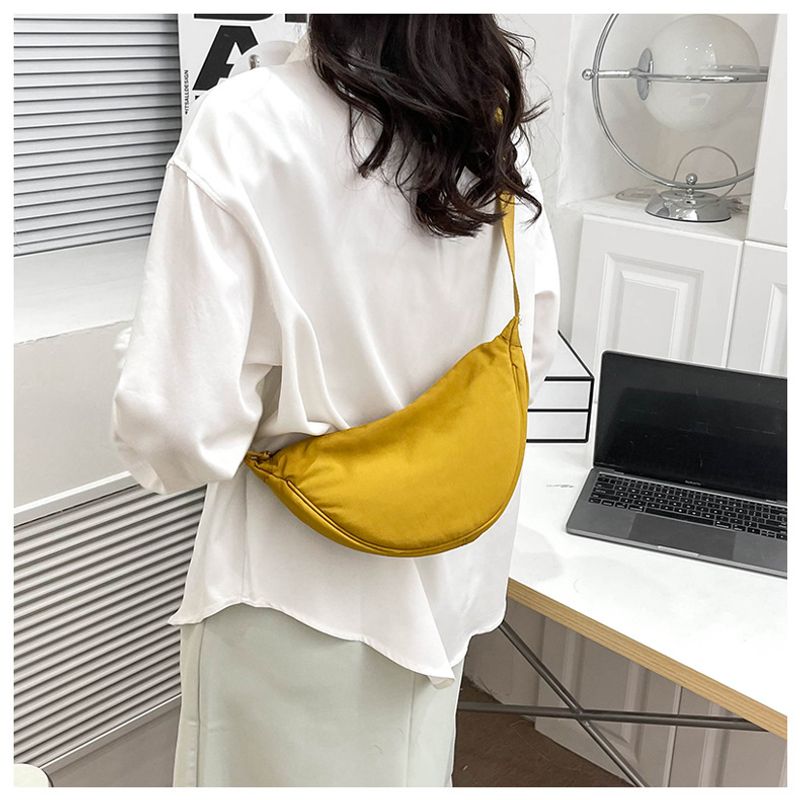 Borsa casual in nylongewebe Mode 2024 Neue Schulter Crossbody Knödel Tasche_voghion.com