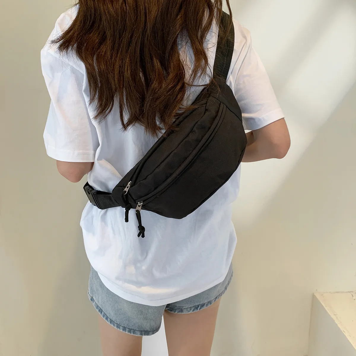 Marsupio da donna, marsupio da petto, marsupio da donna, con cinturino regolabile, per viaggi, sport e corsa, marsupio_voghion.com