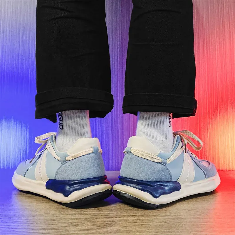 Men's Casual Sneakers Comfortable Breathable Canvas Running Shoes_voghion.com