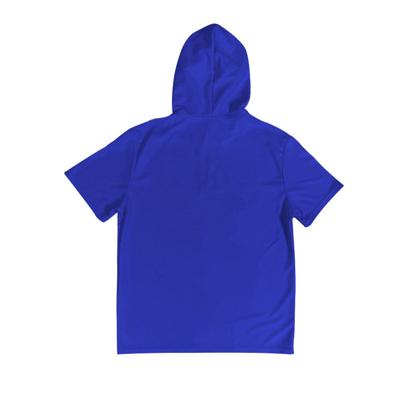 2024 New Summer Short Sleeved T-shirt Men's Hooded Top American Henry Shirt_voghion.com