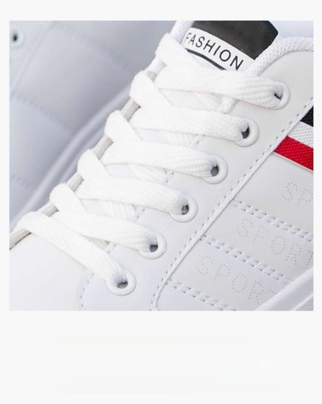 Wave Scarpe bianche piccole traspiranti da uomo, scarpe sportive casual, scarpe basse_voghion.com