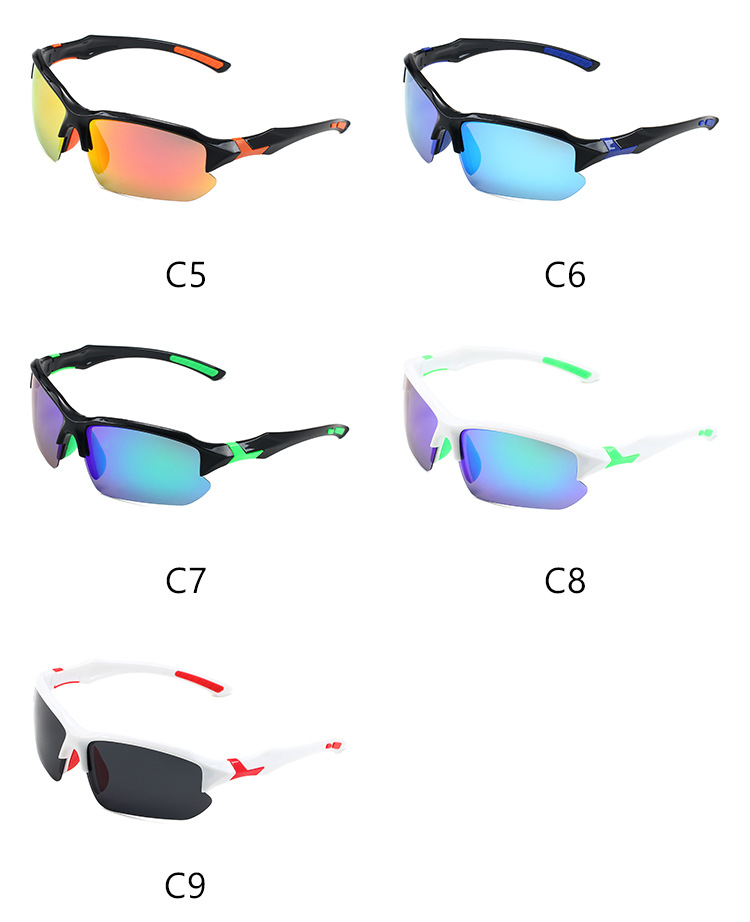 Herren-Sonnenbrillen Neue polarisierte Sonnenbrillen zum Radfahren, winddichter Augenschutz, Angeln, Bergsteigen, Radfahren, Nachtsichtbrille_voghion.com