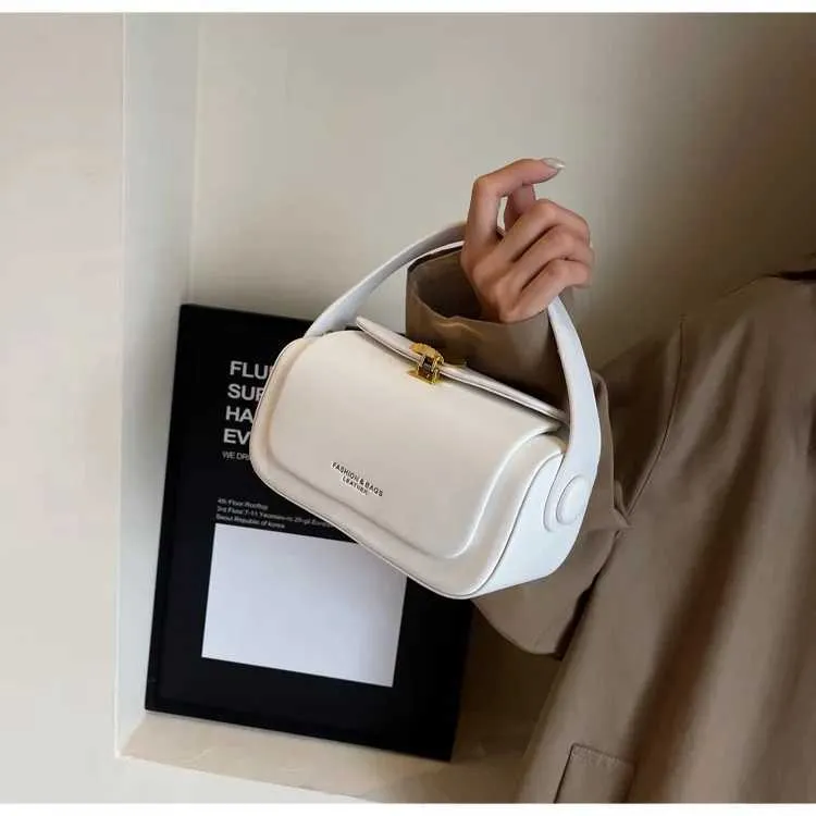 Fashionable and High-end Small Square for Women New Spring/summer Single Shoulder Bag Textured Crossbody Ba241217_voghion.com