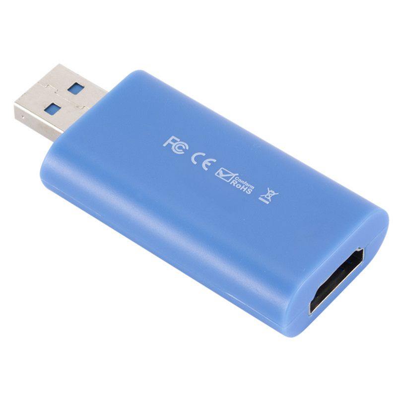 Xinweiqing-kaart Compact High-Definition ABS USB 2.0 Capture HDMI-compatibele videograbber voor thuis_voghion.com