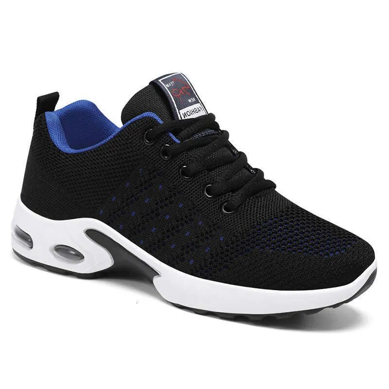 Men New Fashion Trend Casual Style Shoes Mesh Breathable Comfortable Sneakers Running Walking Blue Free Shipping Ss1_voghion.com