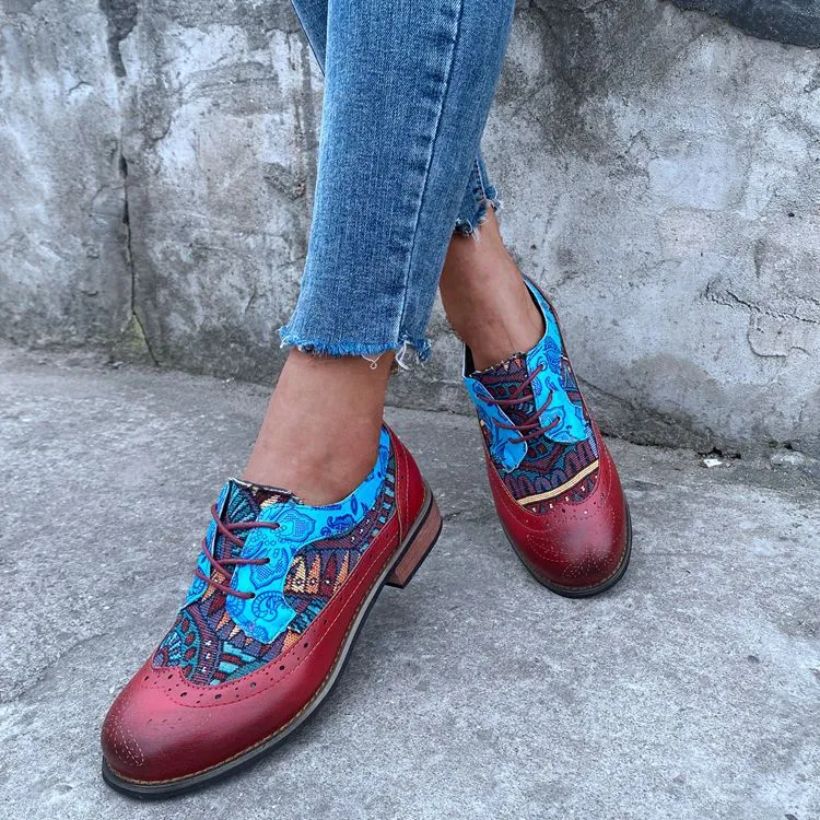 Scarpe brogue casual comode per uomo e donna running sneakers_voghion.com