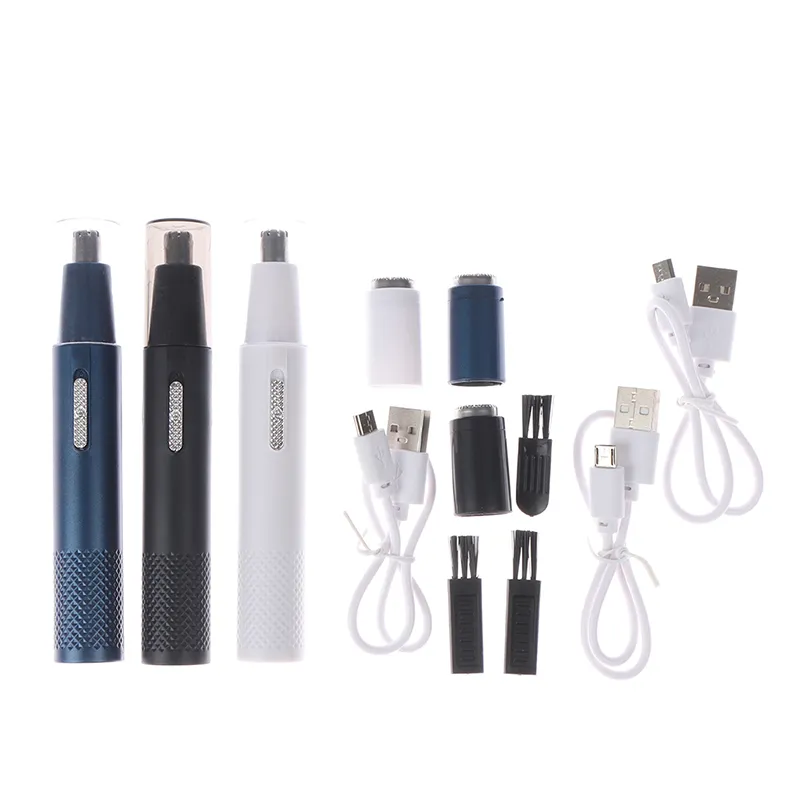 Wiederaufladbarer Nasen- und Ohrhaartrimmer für Herren – Schmerzfreie Haarentfernung, wasserdicht und USB-C_voghion.com
