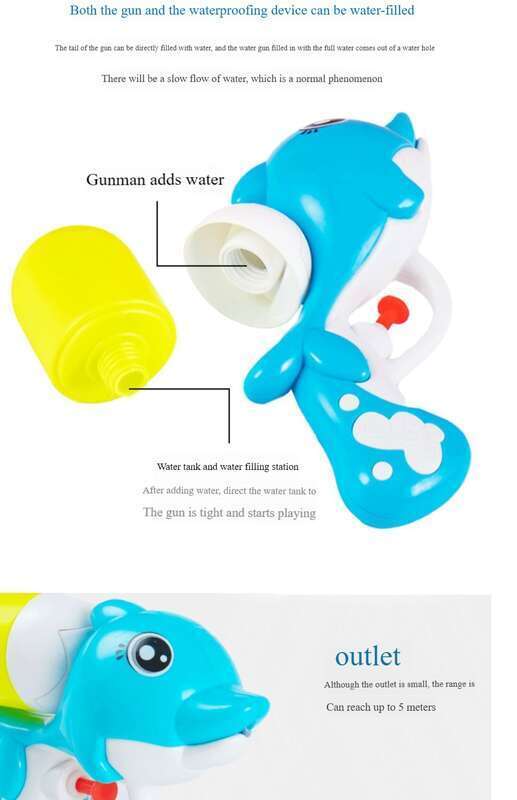 Pistola a spruzzo piccola e grande per bambini, giocattolo per bambini che gioca con l'acqua potabile_voghion.com