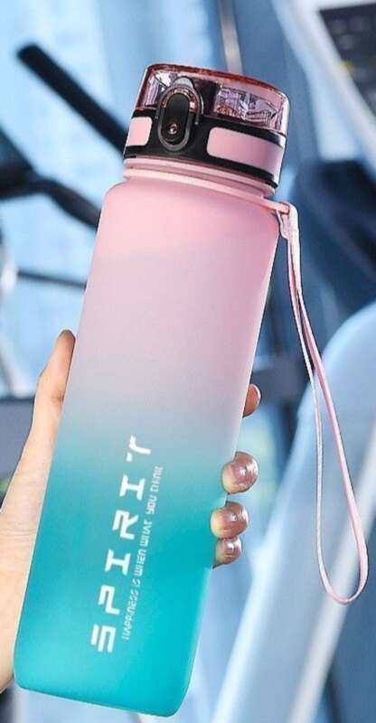 Summer Portable Sports Water Cup With High Appearance Large Capacity, Suitable Both Male Female Students And Girls,_voghion.com