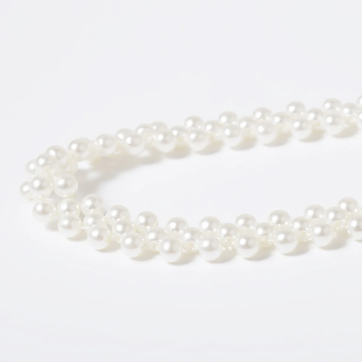 Chaînes Bijoux transfrontaliers Collier de perles de mode Collier court en perles géométriques élégant fait à la main Collares Para Mujer_voghion.com