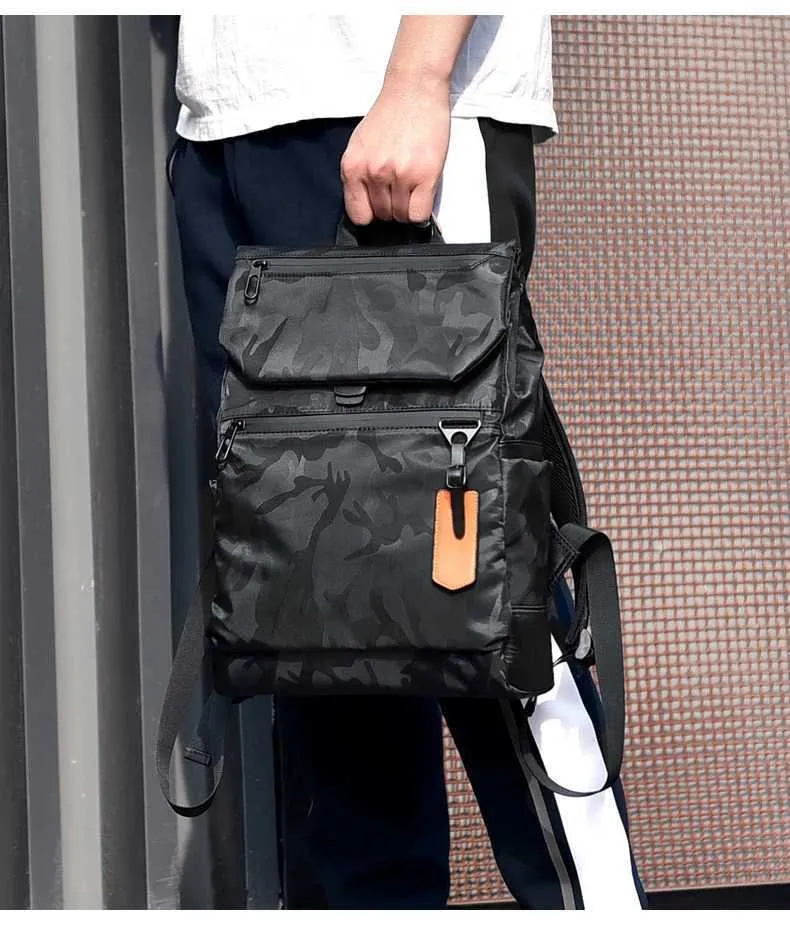 Waterproof Laptop Backpack For Men Oxford Business Rucksack_voghion.com