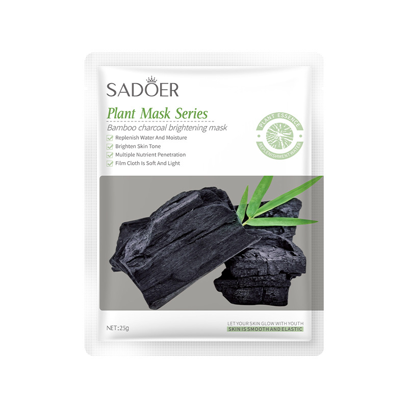 SADOER Bamboo Charcoal Moisturizing&Moisturizing Facial Care Patch facial mask_voghion.com