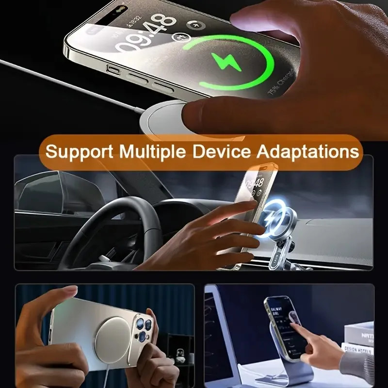 Glass Window Compatible Case For IPhone 11/12/13/14/15 Pro Max Plus - Wireless Charging Ready, Shockproof PC_voghion.com