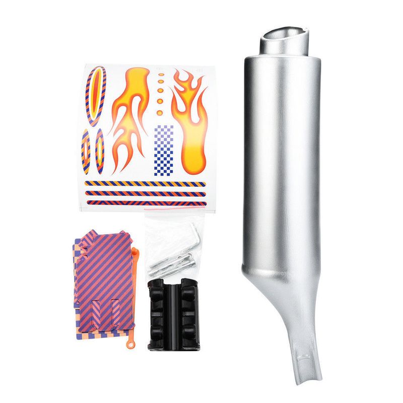 Bicycle Sound Turbo Pipe Exhaust System Spoke Modification_voghion.com