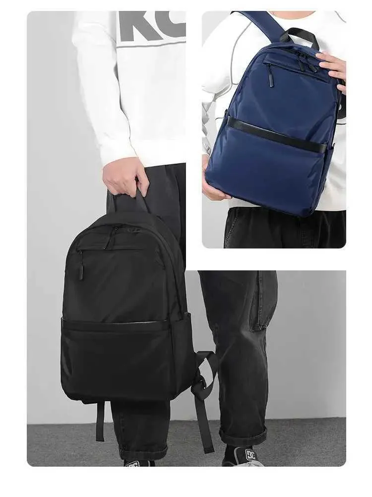 Men Business Backpack Laptop Student Travel Bag BackpackC241011C241011_voghion.com