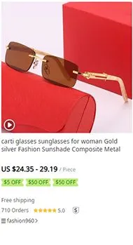 Designer Marke Männer Frauen Pilot Sonnenbrille UV400 Brillen Brille Vollformat Top Sonnenbrille mit Box_voghion.com
