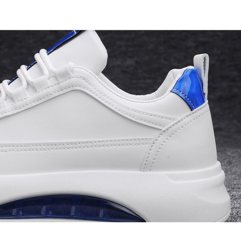 2024 New Summer Versatile Sports Board Men's Casual Leather Elevated Little White Trendy Shoes_voghion.com