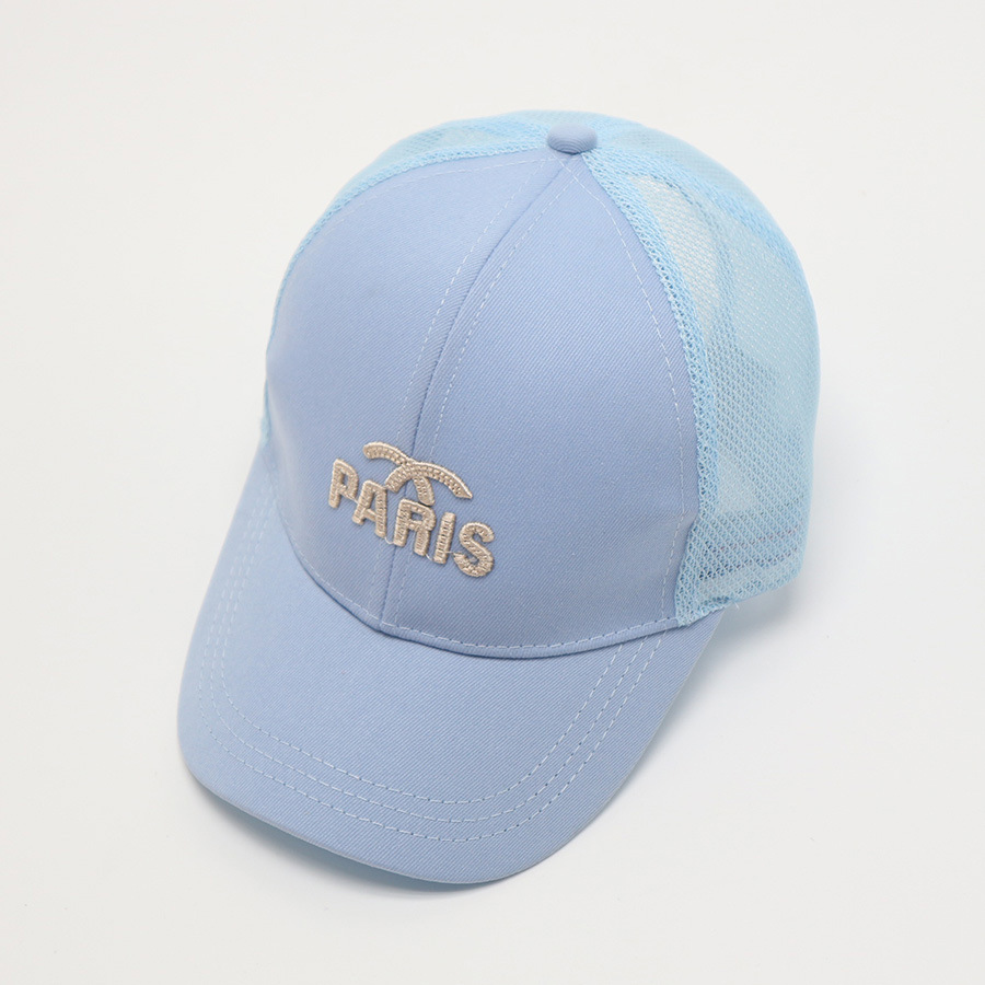 Children's baseball cap mesh cap breathable sun protection summer sunshade boys and girls baby baseball cap kids hat sun hat_voghion.com