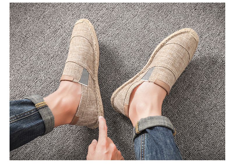 Pantofi sport casual pentru bărbați, respirabili, din pânză, la modă chinezească, cu alunecare moale, espadrile pentru bărbați, mocasini_voghion.com