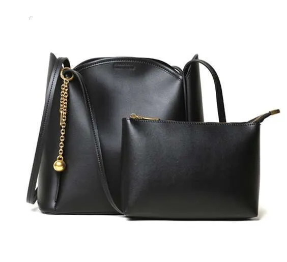 Set di borse a tracolla vintage in pelle per donna capiente_voghion.com