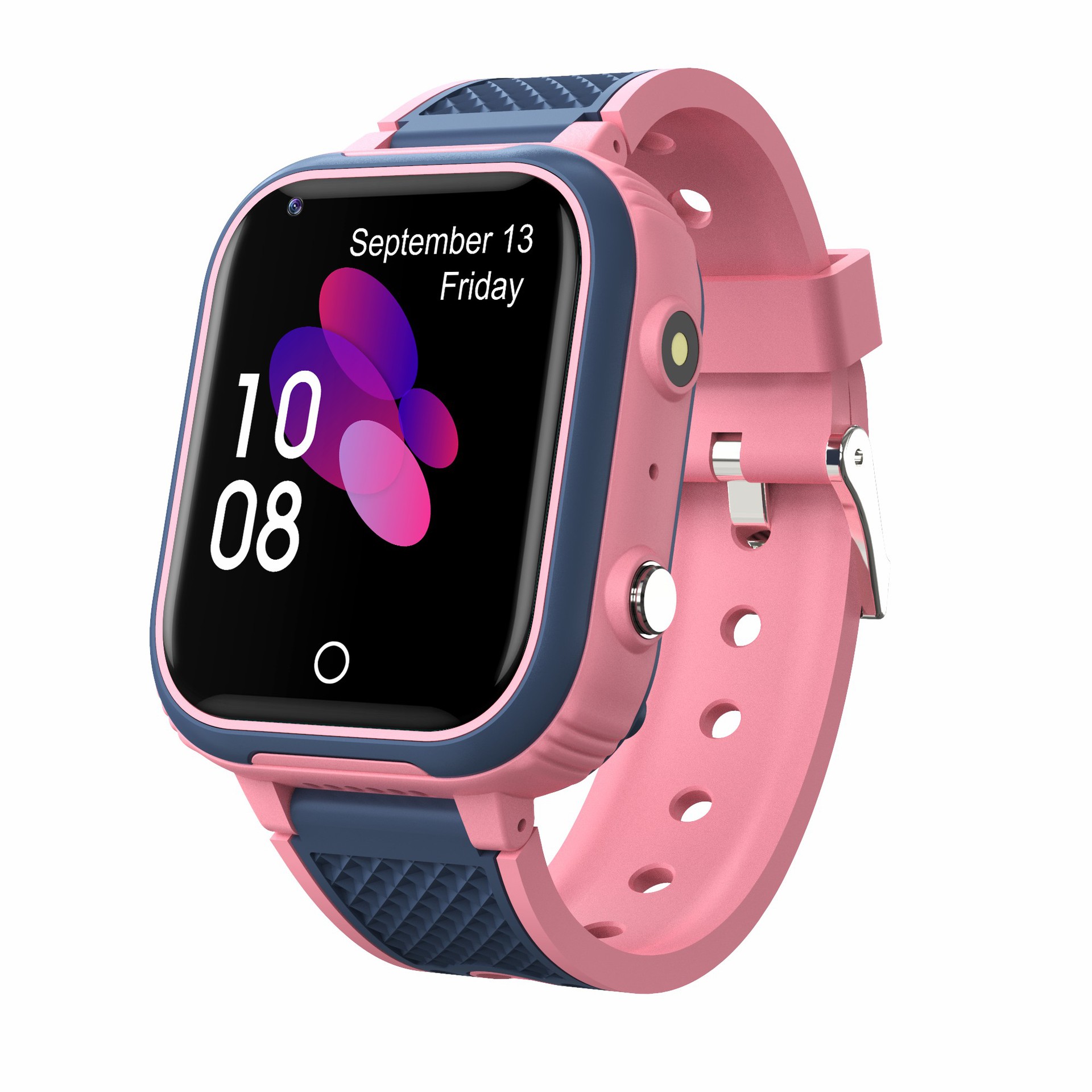 Montre connectée 4G pour enfants, étanche, appels photo et vidéo, GPS, bracelet anti-perte pour élèves du primaire_voghion.com