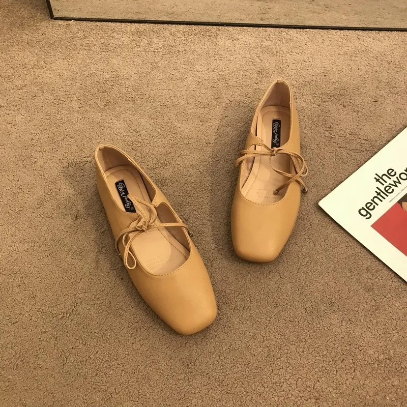 Dress Bailamos Casual Flats Comfortable Soft Boat Loafers Ballerina Shallow Round Toe Ballet Flat Shoes Women Slip On_voghion.com