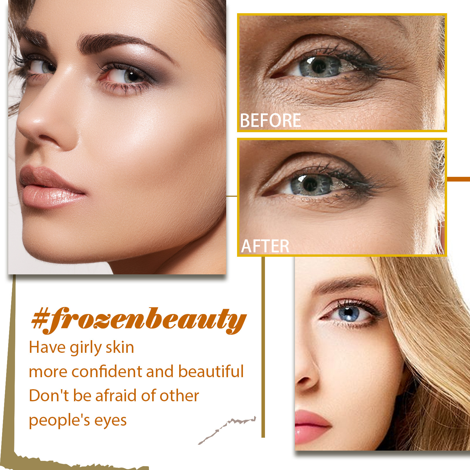 Anti Collagen Wrinkle essence Solution Moisturizes and desalinates spots to repair skin barrier_voghion.com