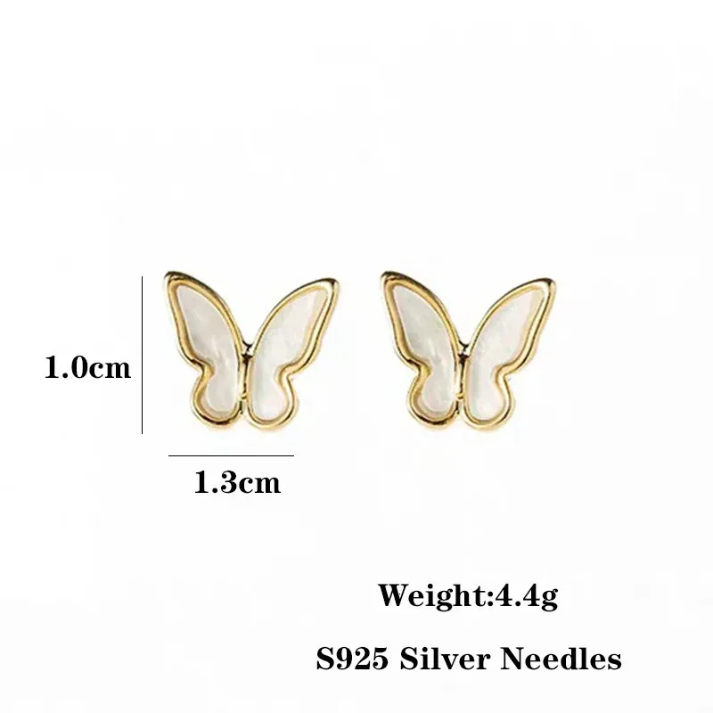 Fritillary Butterfly Long Tassel Earrings Woman Personality Cute Enamel Bow Stud Daily Wear Jewelry Accessories 240618_voghion.com