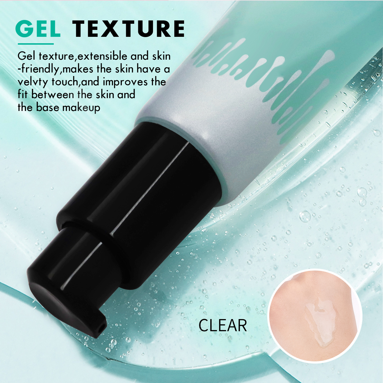 Hellokiss Gel concealer Hydraterende Invisible Pore Primer gel Pre Make-up Crème_voghion.com