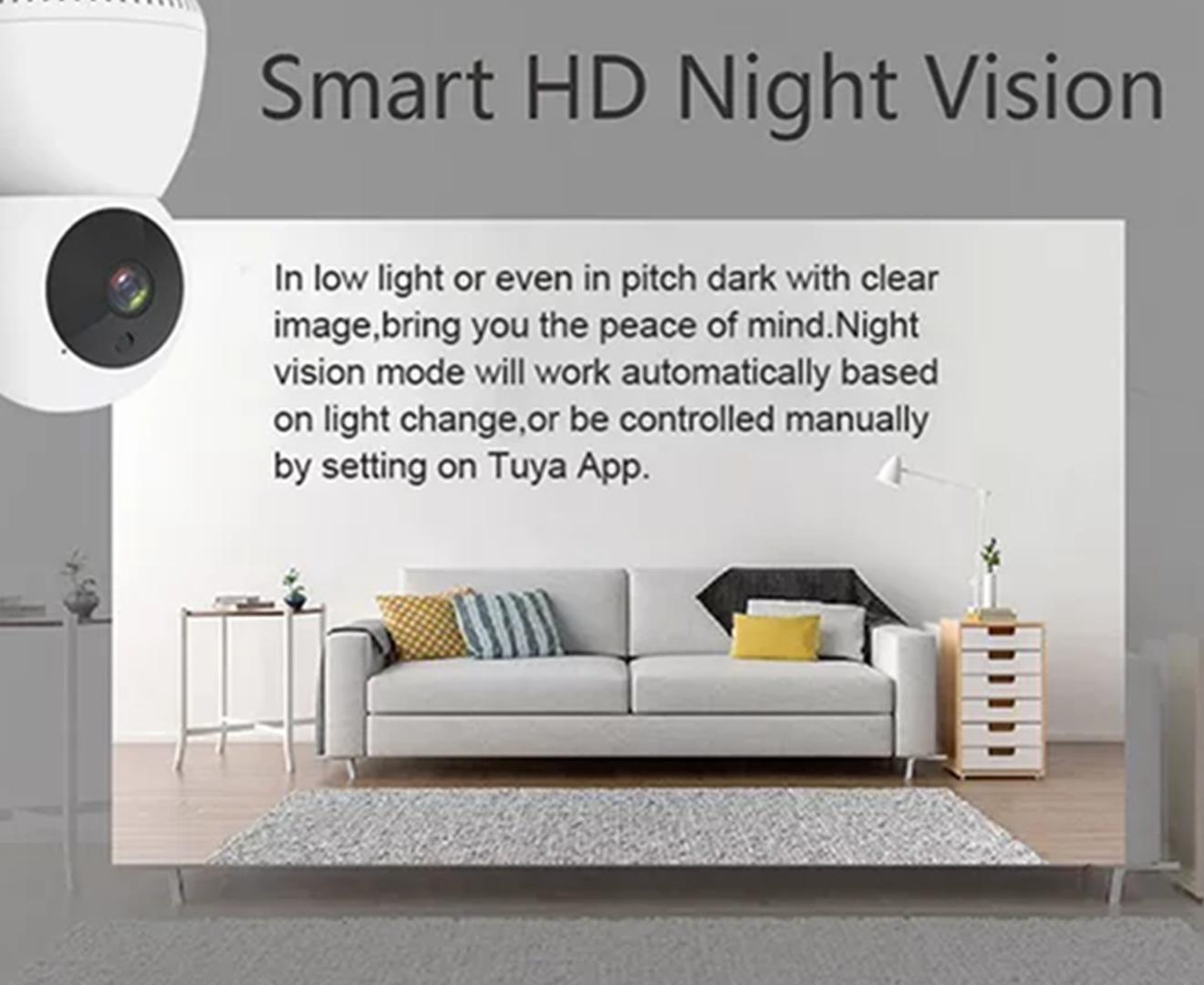 C03 6X 1080P Night Vision Wireless Camera Wifi Remote Monitoring Two-way Audio_voghion.com