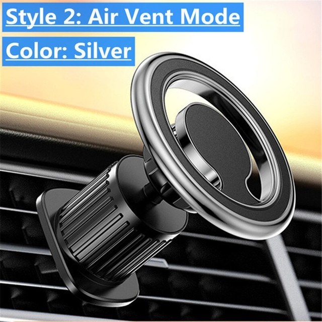 Magnetic Car Phone Holder Stand Magnet Car Mount Support GPS Mobile Bracket in Car For Macsafe iPhone 14 13 12 11 Samsung Xiaomi