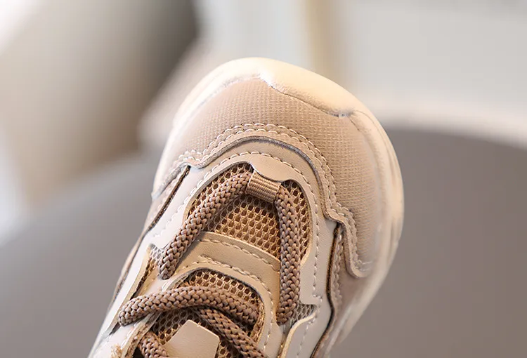 Zapatillas deportivas para niños pequeños 2025, informales, de malla y cuero, para correr en la escuela, de 1 a 6 años_voghion.com