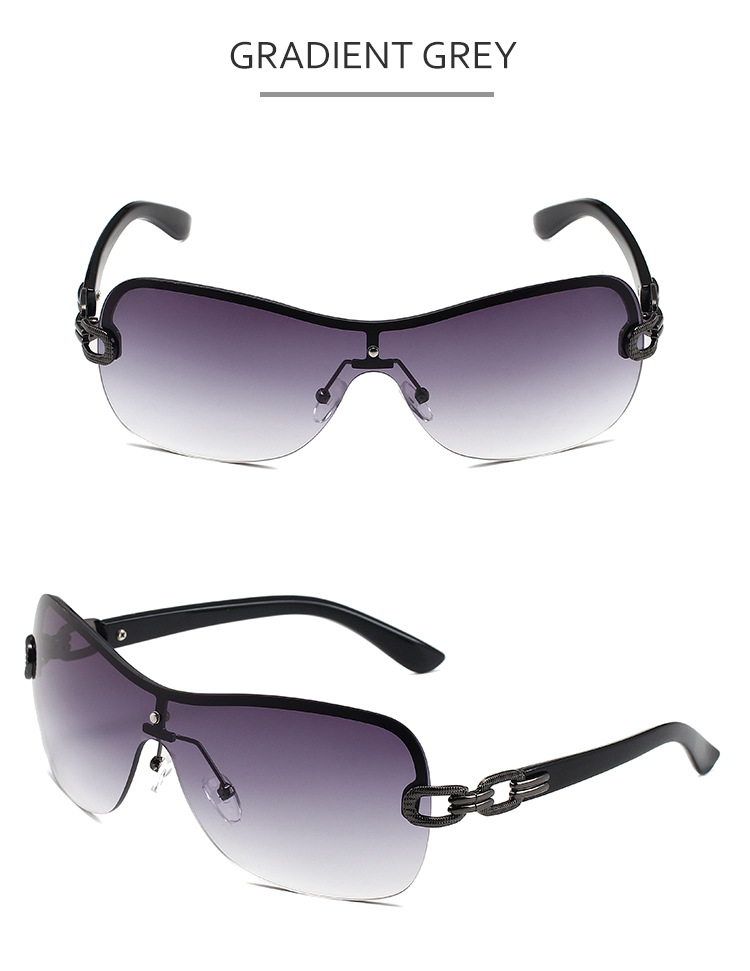 Occhiali da sole da uomo, alla moda, senza montatura, monoblocco, per donna, Y2K Millennium, monoblocco, antivento, sportivi, per donna_voghion.com